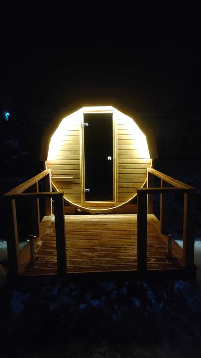 Mobilne SPA - Balia ogrodowa / Sauna