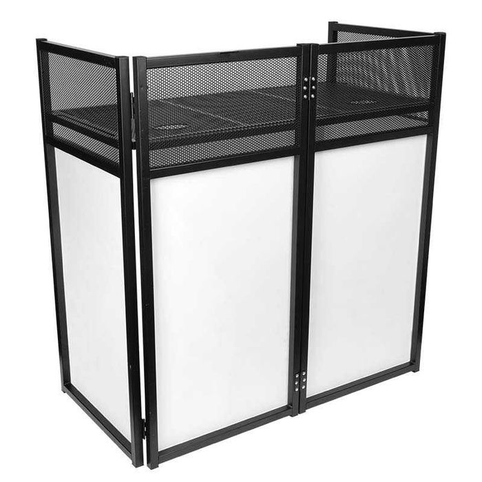 STAND4ME DJ PARAWAN XL ekran BK/WH DJ SCREEN mobilne stanowisko DJ