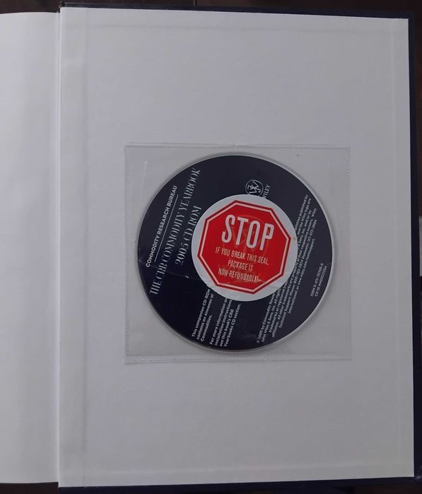 The CRB Commodity Yearbook 2005 with CD-ROM