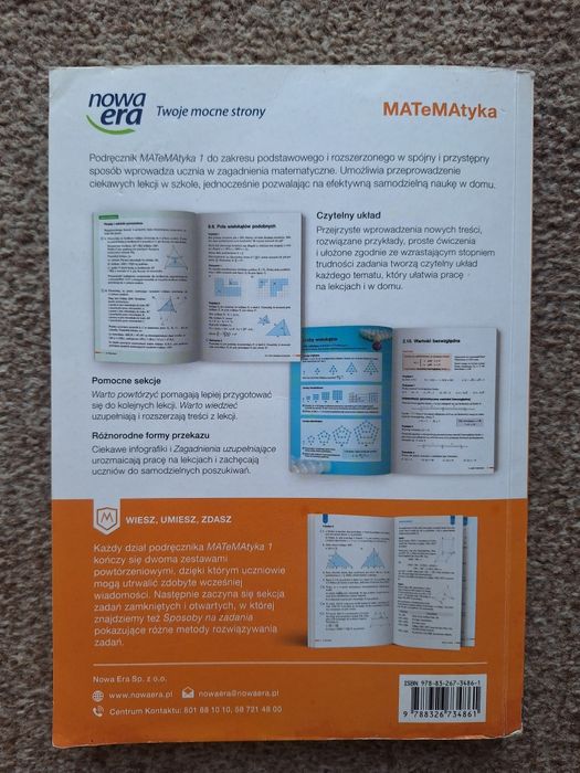 Matematyka 1 Nowa Era
