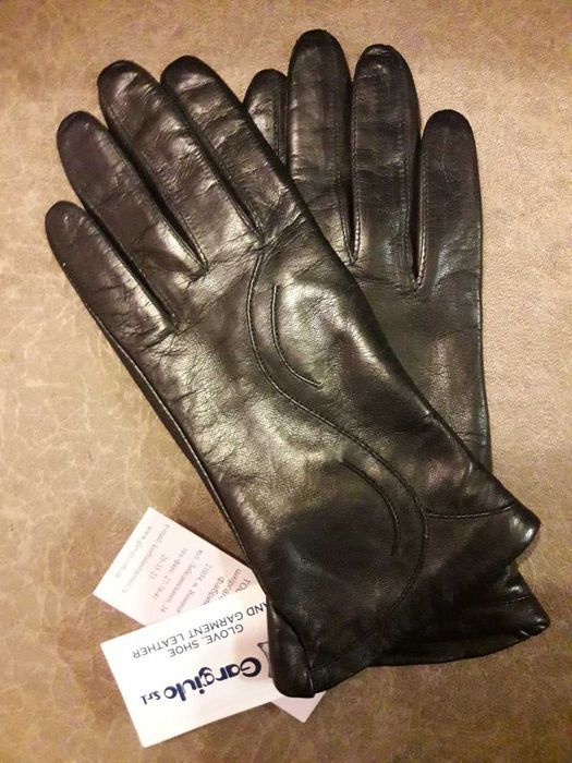 Женские перчатки, итальянская кожа