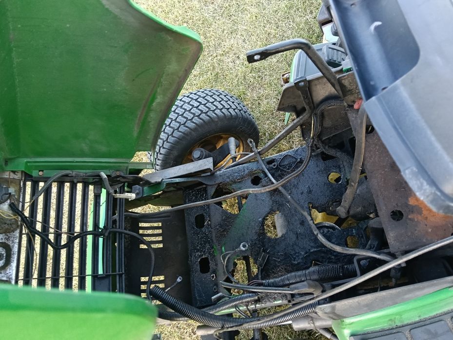 Traktorek kosiarka John Deere 355D tanio faktura VAT