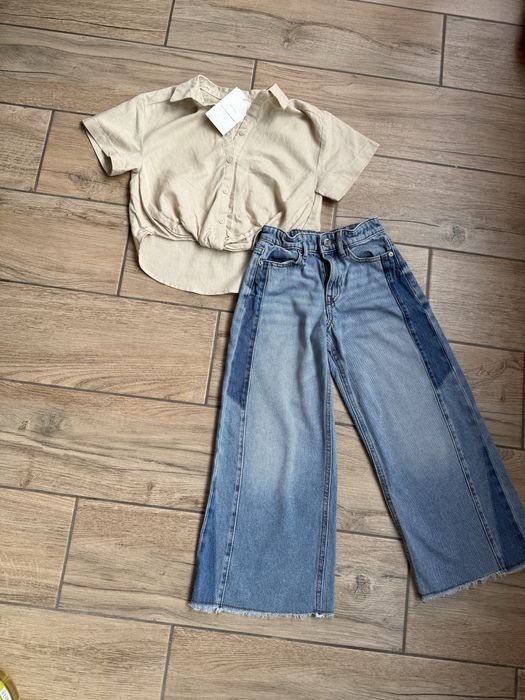 Сорочка зара та джинси 122 см