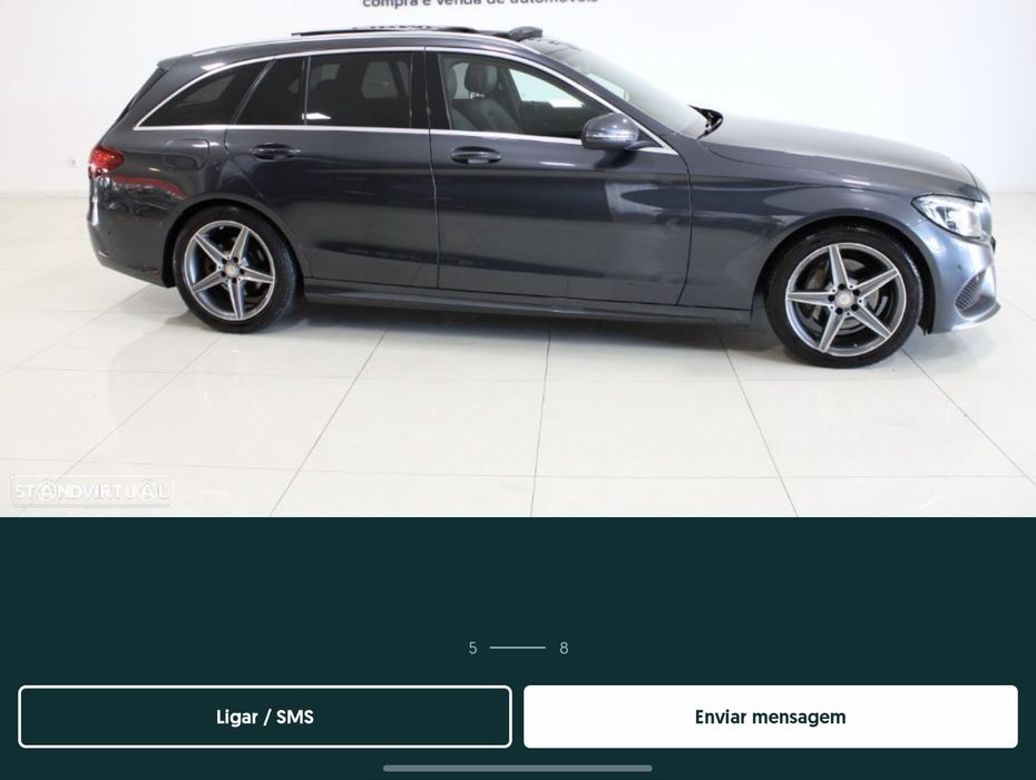 Mercedes C220 Pack AMG como nova