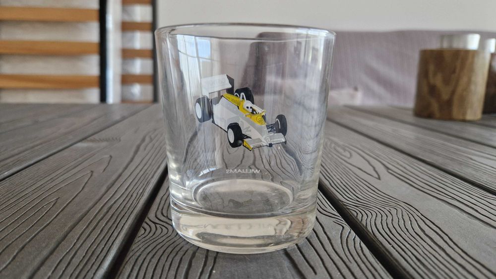 Copo de whisky Wiilians Vinatge de vidro