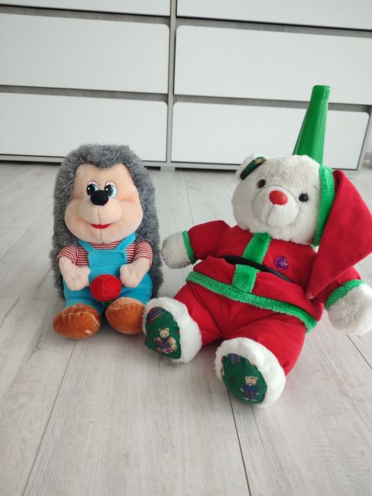 Співаючі м’які іграшки: Їжачок та Ведмедик