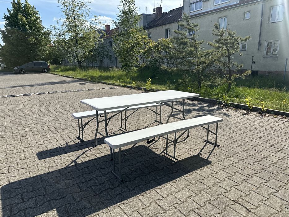 Stoły i ławki cateringowe OKAZJA