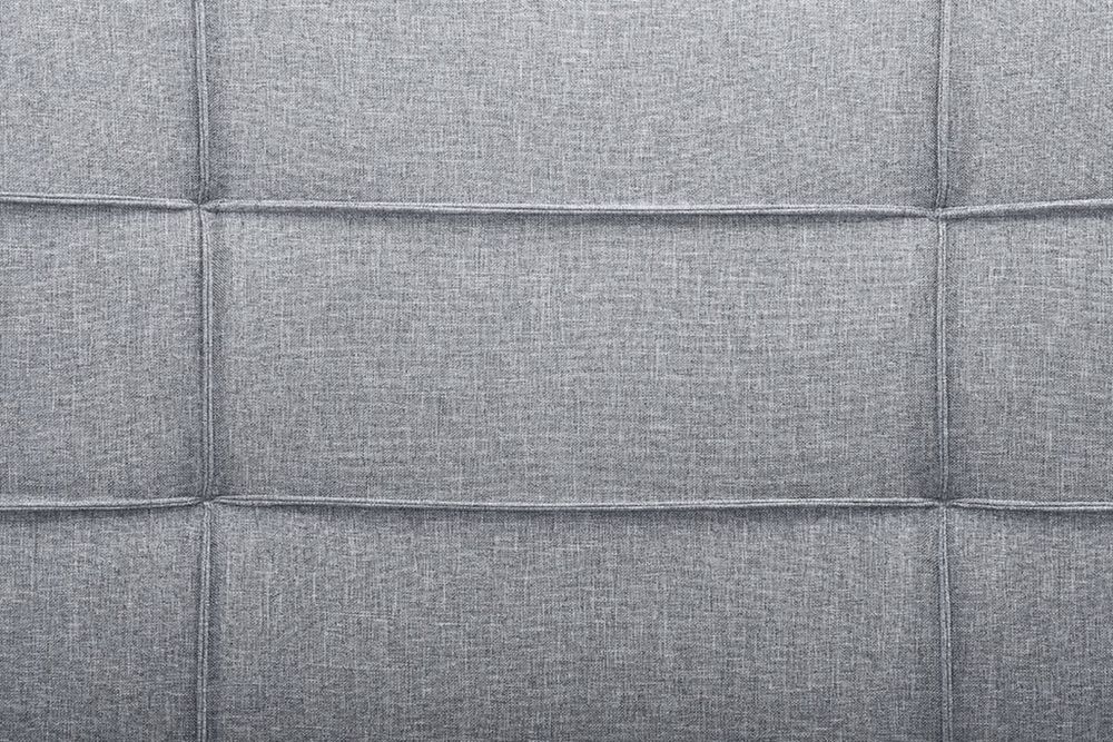 Szare łóżko tapicerowane z pojemnikiem 160x200, za darmo