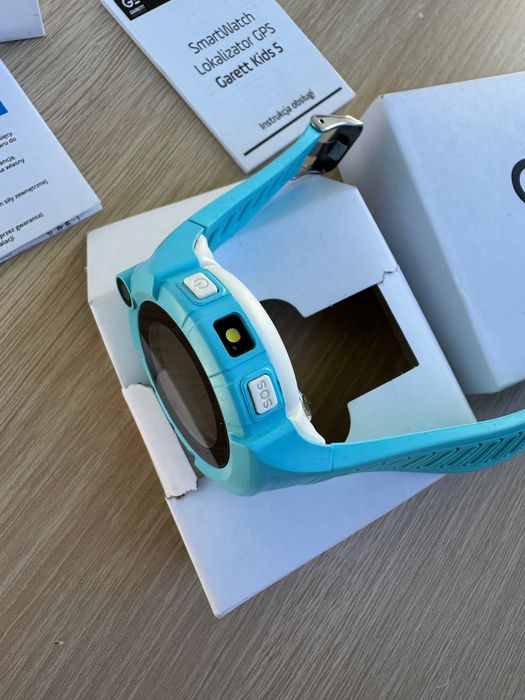 Zegarek Smartwatch GARETT Kids 5 z lokalizatorem GPS, telefonem SIM