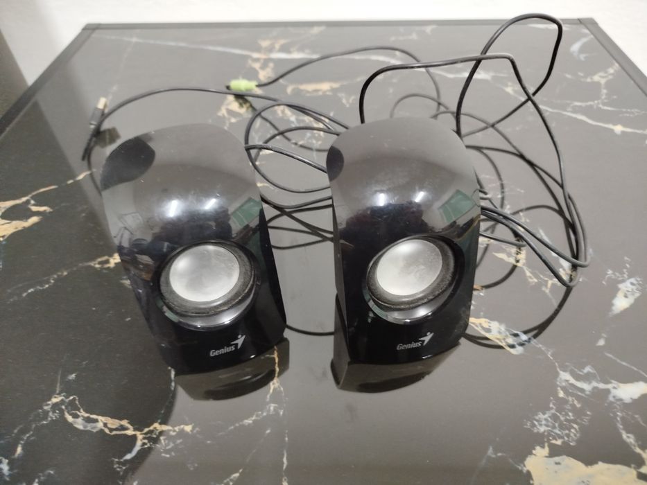 Комп'ютерні колонки Genius для підключення до ПК або ноутбука.