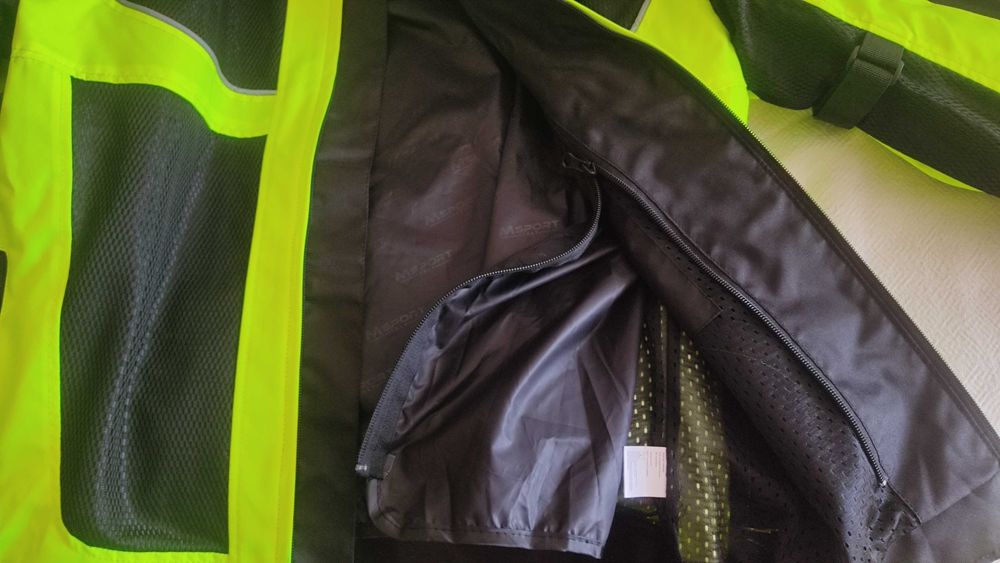 Blusão Italiano para moto com  protecçao removivel, NOVO