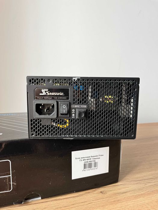 Блок живлення Seasonic Prime TX-850 850W Titanium (SSR-850TR) - 5314