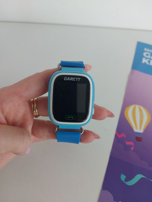 Zegarek smartwatch dziecięcy Garett Kids niebieski
