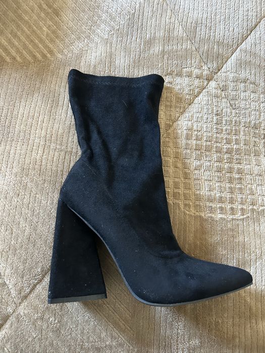 Botas pretas camurca