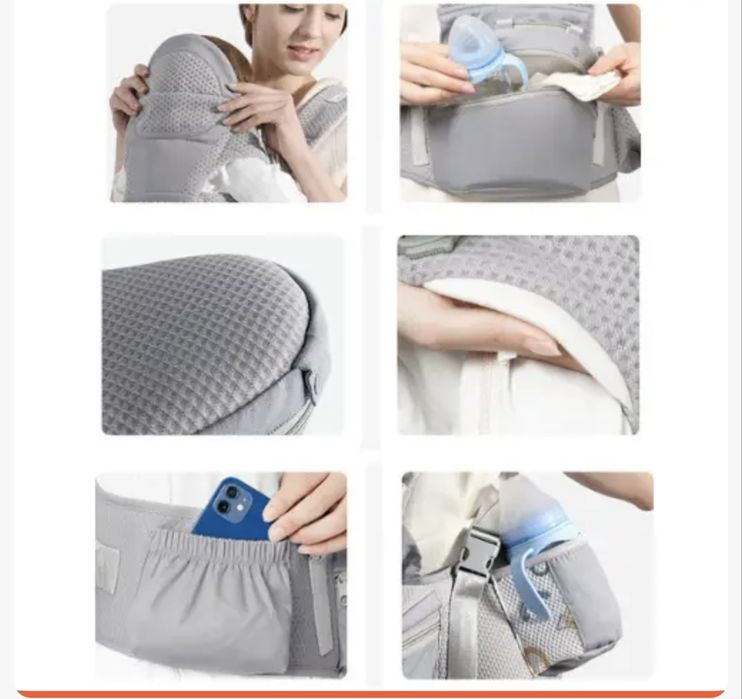 Слінг -рюкзак для дитини 5в1 (Кенгуру) 0-36 місяців