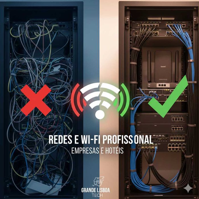 Instalação de Redes e Wi-Fi Profissional | Empresas e Hotéis