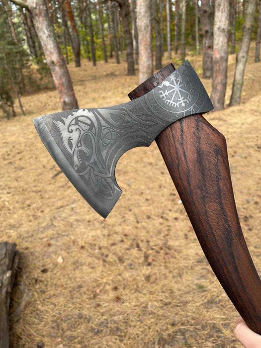 Сокира ручної роботи Локі TR17 Топор ручной работы на подарок мужчине