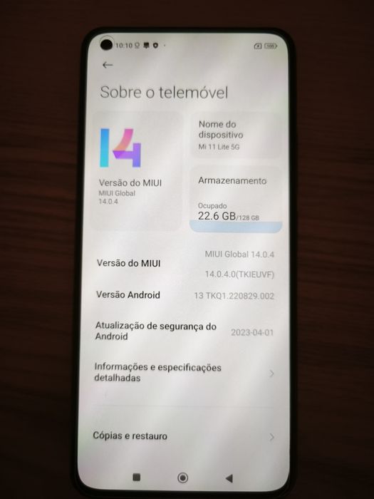 Xiaomi MI11 Lite 5G Bateria  e película vidro novas + várias capas de proteção