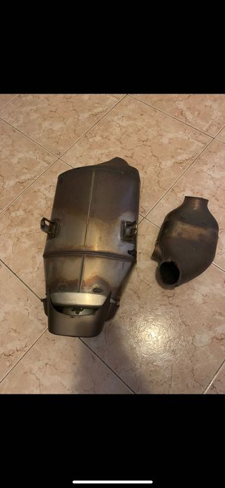 Ponteira de escape e catalisador original Honda CBR 600 RR 2007