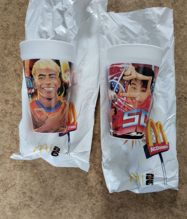 2 kubki McDonald's FIFA Word Cup
