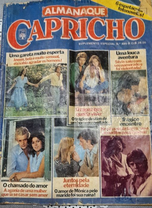 Revista Fotonovelas - Almanaque Capricho 1979