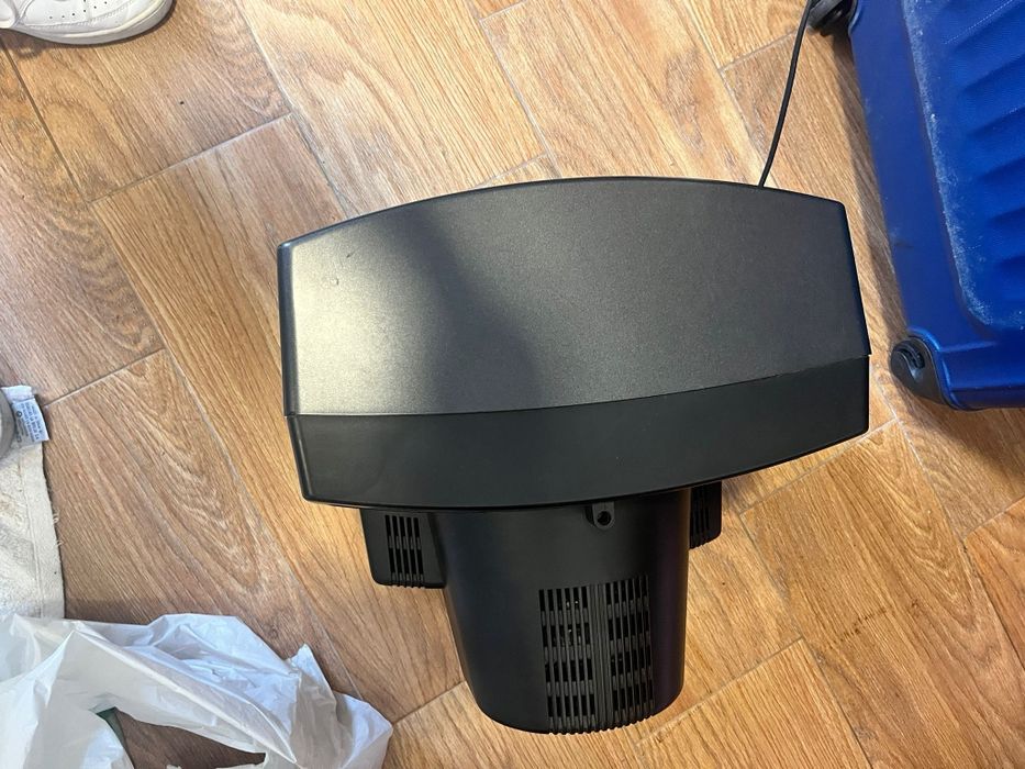 Televisão a funcionar