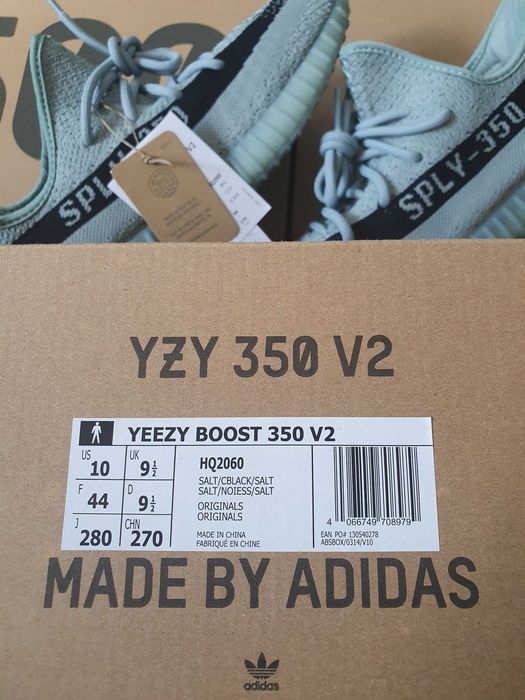 Buty Adidas Yeezy 350 V2 Salt R.44 Nowe