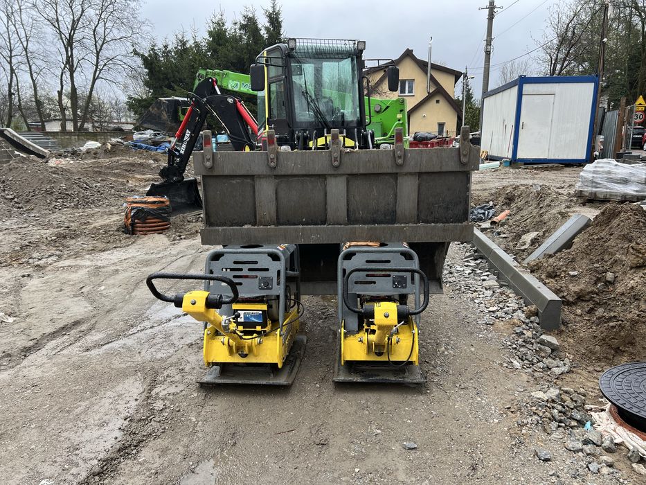 Minikoparka prace ziemne usługi transport kompleskowo utylizacja