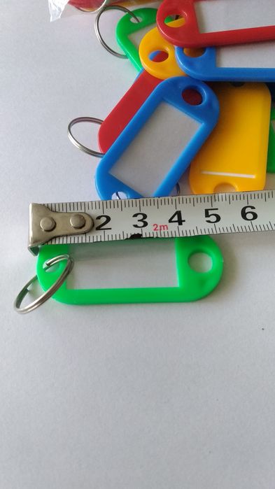 Zawieszka identyfikator do kluczy 100 szt