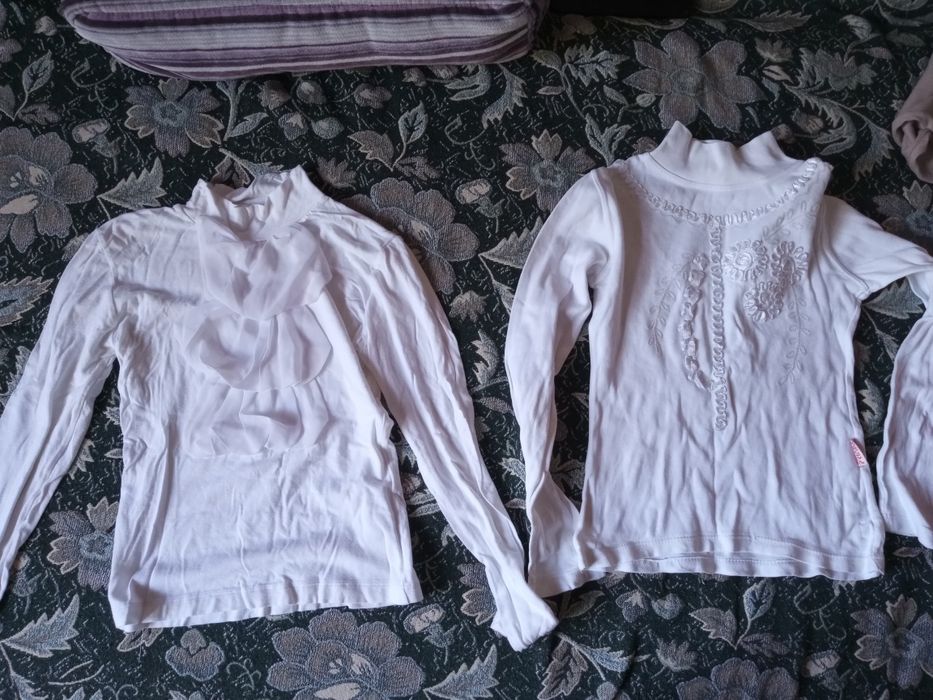 Блузки білі дівчачі