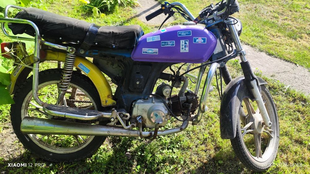Мопед альфа 110к