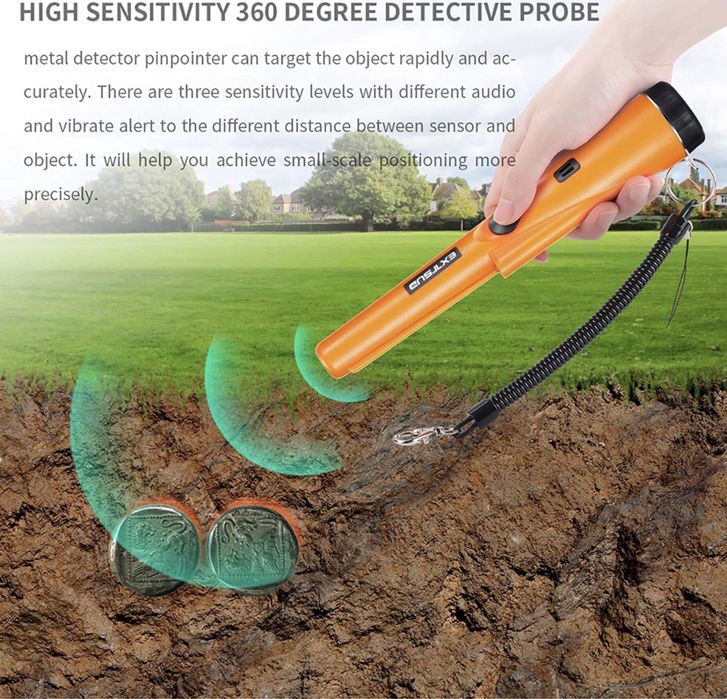 Detetor de metais impermeável (NOVO)