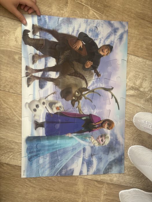 Пазли Frozen 3 D