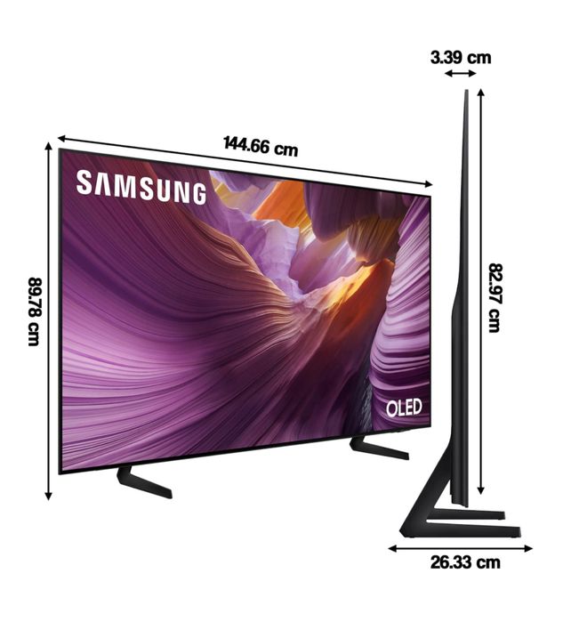 Telewizor SAMSUNG QE65S85F 65" OLED 4K 120Hz Tizen TV Dolby Atmos HDMI 2.1  New 2025 rok