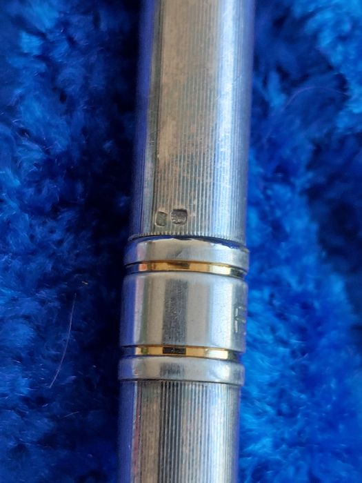 Caneta de prata Aurora