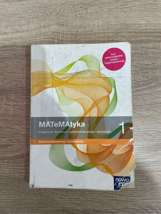 MATeMAtyka 1 zakres rozszerzony Podręcznik