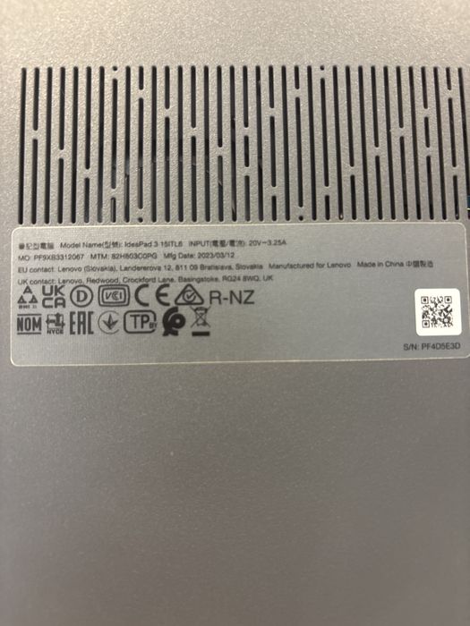 Lenovo Ideapad 3