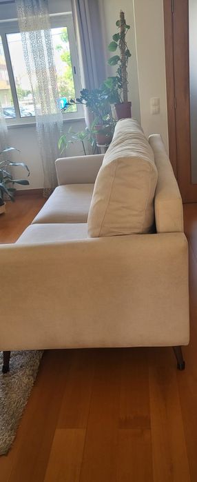 Qualidade Dicarmo: Sofá 3 Lugares Impecável