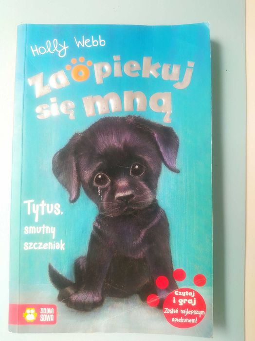 Zaopiekuj się mną. -Tytus smutny piesek.