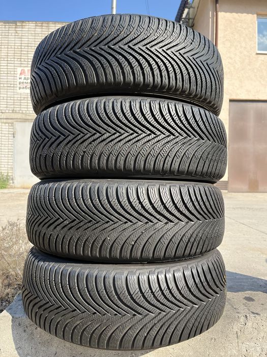 Шини 205/55 R16 Michelin Alpin5 4 зимові гуми стан близький до нових