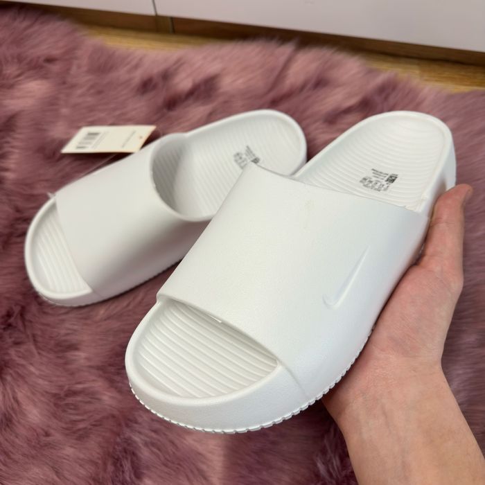 Шльопки Nike Calm Slide White p.39-45