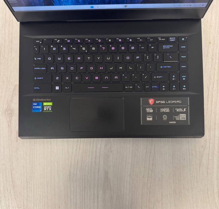 MSI GP66 Leopard 11UH 15.6 дюйма rtx 3080 состояние 10/10 торг