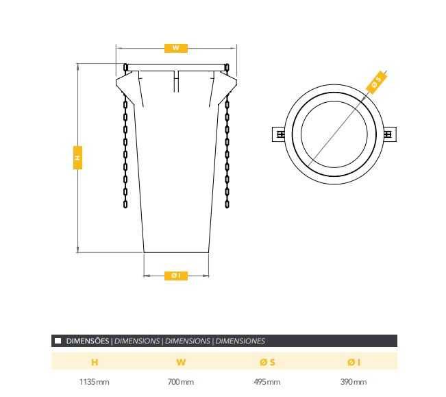 Conduta para Entulho construção Civil