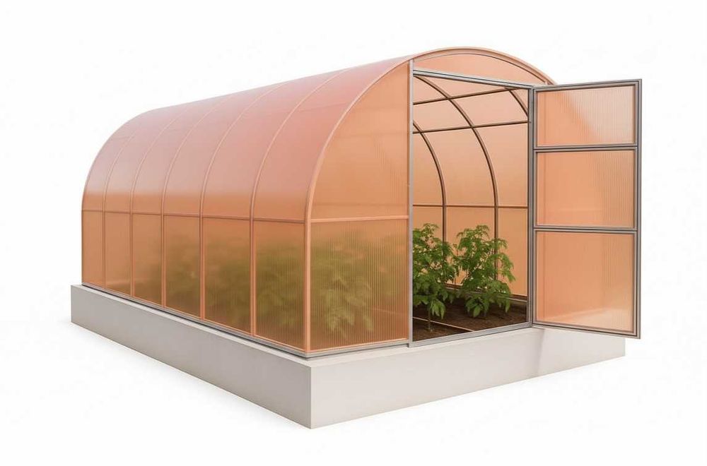 Szklarnia z poliwęglanu Nano POLSKI PRODUCENT 3x4 3x6 3x8 3x10