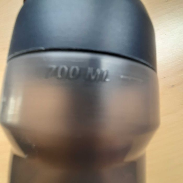 Garrafa Preto Translúcido 700 ml Domyos