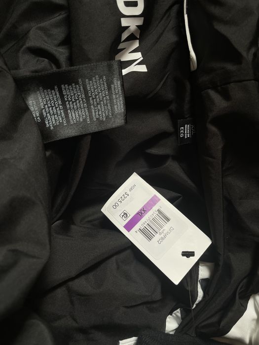 -50%$ XXL 52 DKNY пуховик куртка парка белый білий ххл 2xl