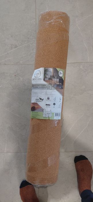 Підложка під ламінат (пробкова),