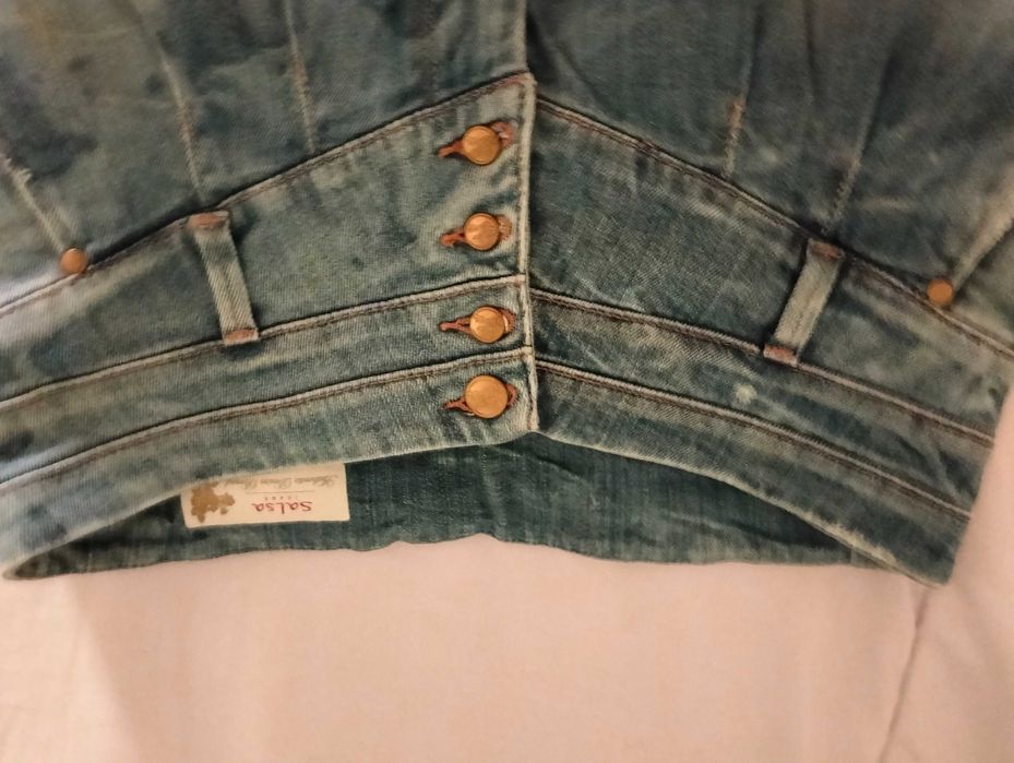Calças senhora Salsa novas cintura subida