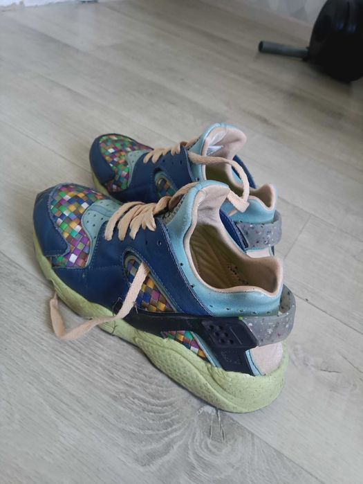 Кросівки nike air Huarache crater premium blue