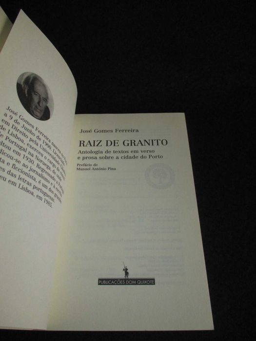 Livro Raiz de Granito José Gomes Ferreira